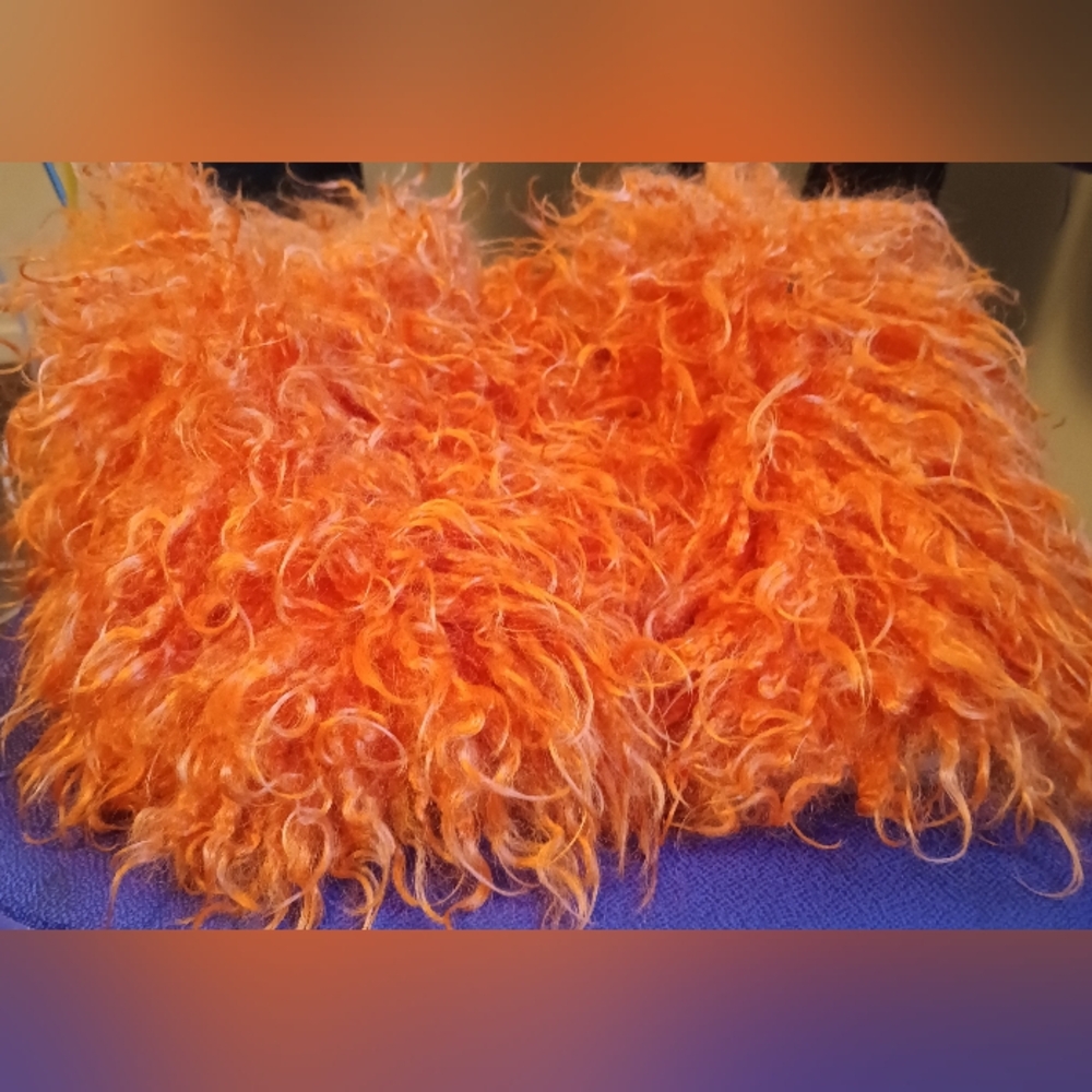 Fluffy Orange Slides